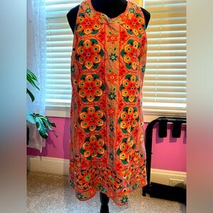 NWT! Size 12 Anthropologie beaded halter dress!